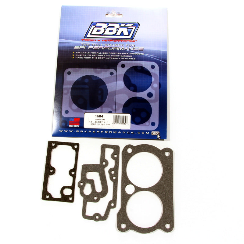 BBK Performance Throttle Body Gasket Kit - 58mm