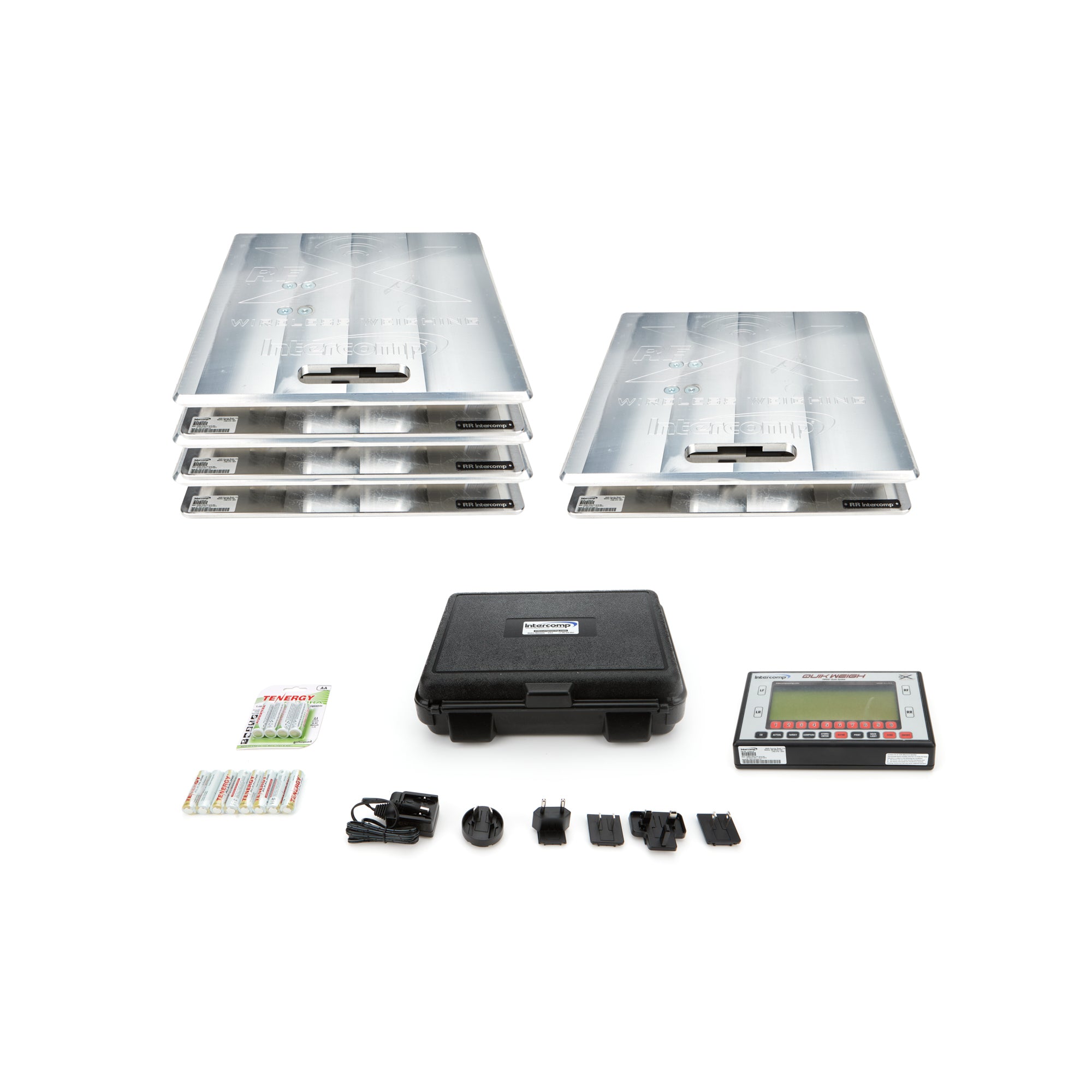 Intercomp SW650 Scale System - 15" Square - 1500 lb. Capacity Pad - Bluetooth/Wireless