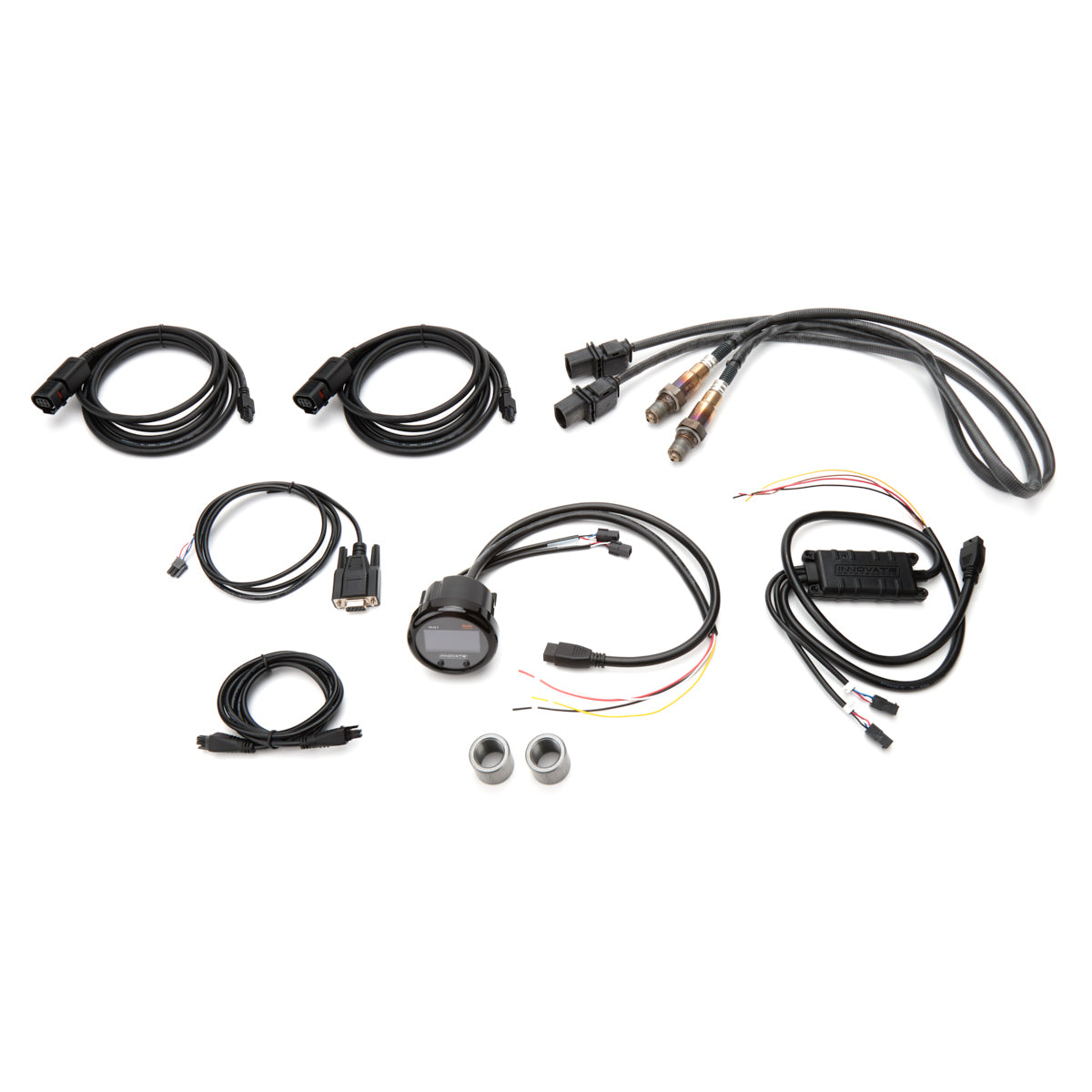 Innovate Motorsports DLG-1 Dual Sensor Wideband Digital Air-Fuel Ratio Gauge - 2-1/16" Diameter - Black / White Face