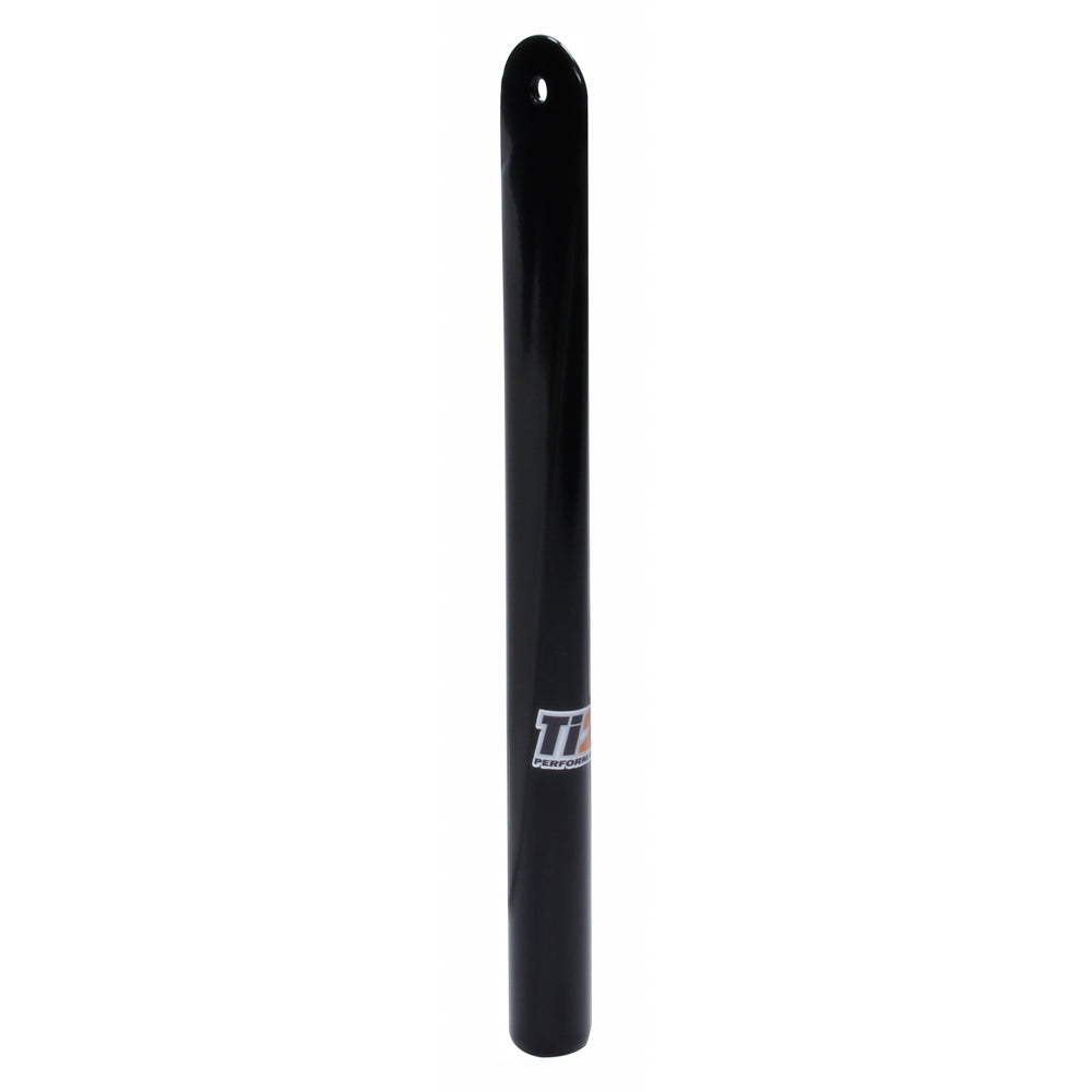 Ti22 Front Wing Post Straight Steel - Black