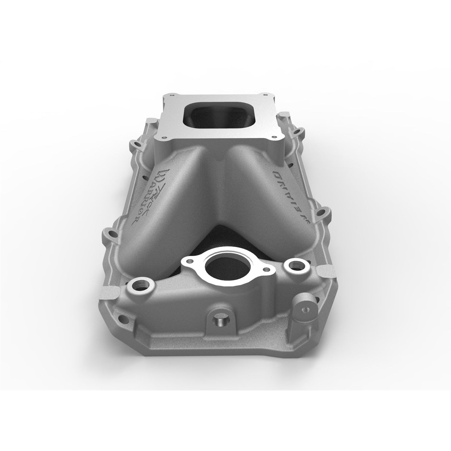 Weiand Track Warrior Square Bore Single Plane Intake Manifold - Oval Port - Big Block Chevy