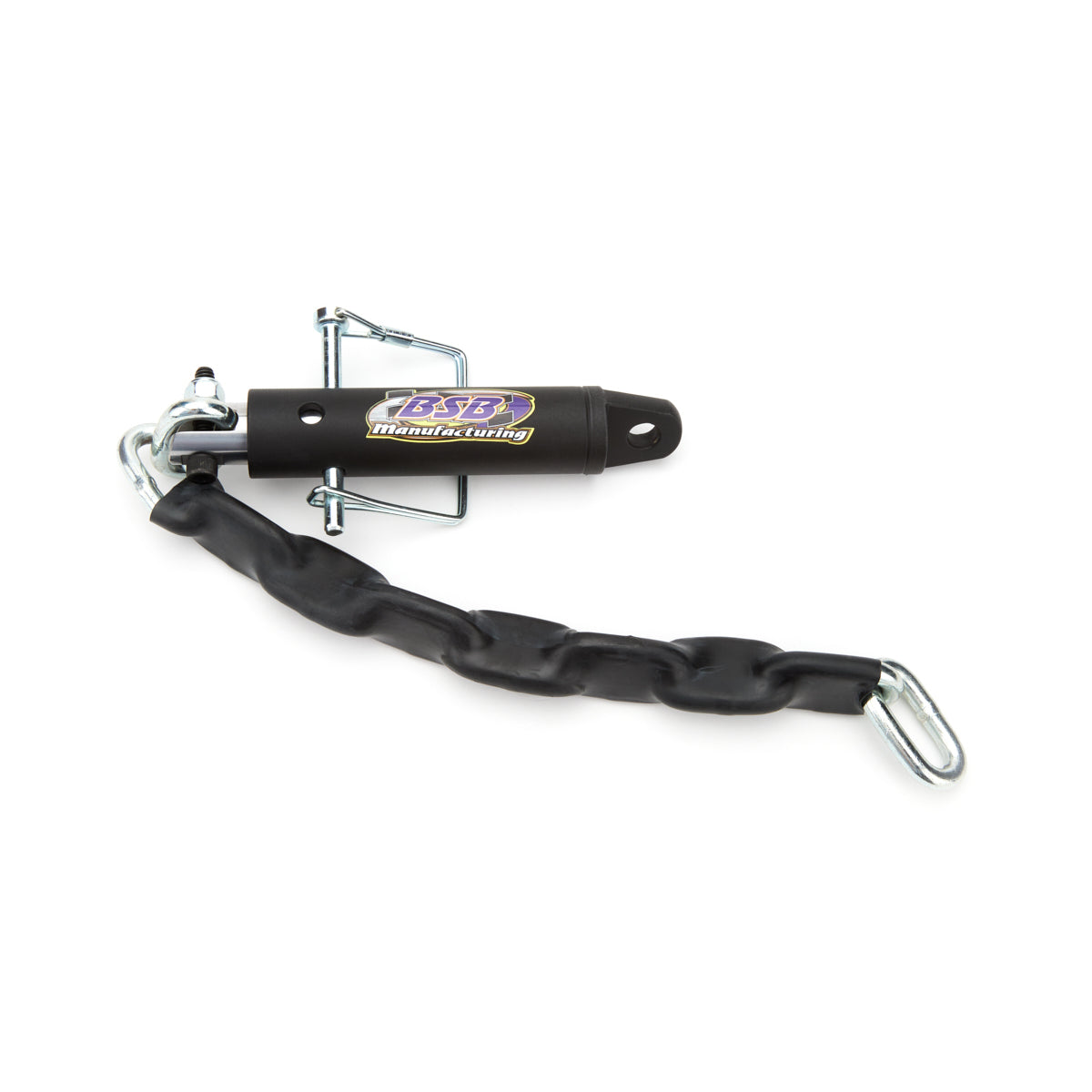 BSB IMCA Style Suspension Limiter Chain - Quick Adjust - Bolt-On - Black
