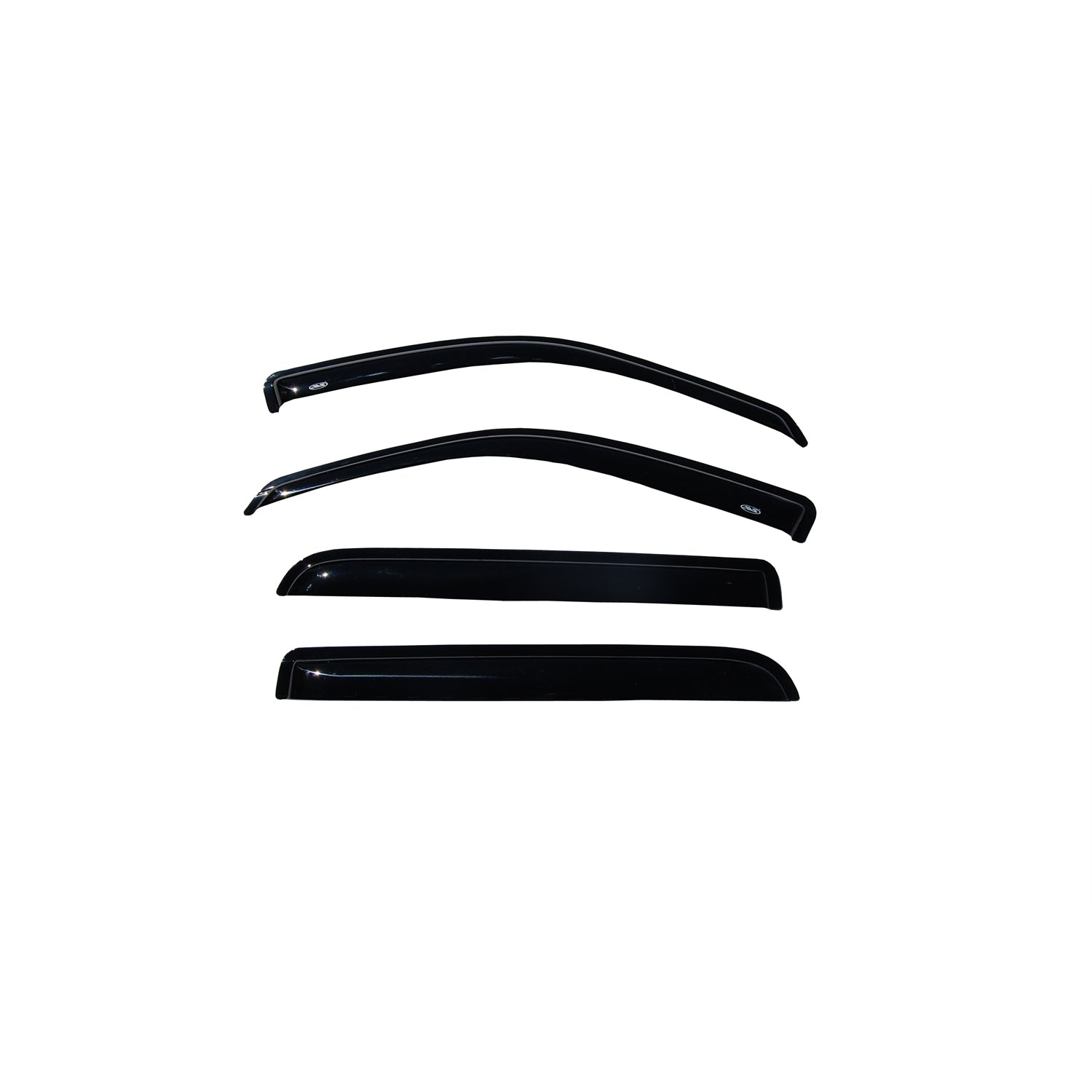 Auto Ventshade Original Ventvisor Front / Rear Side Window Visor - Stick-On