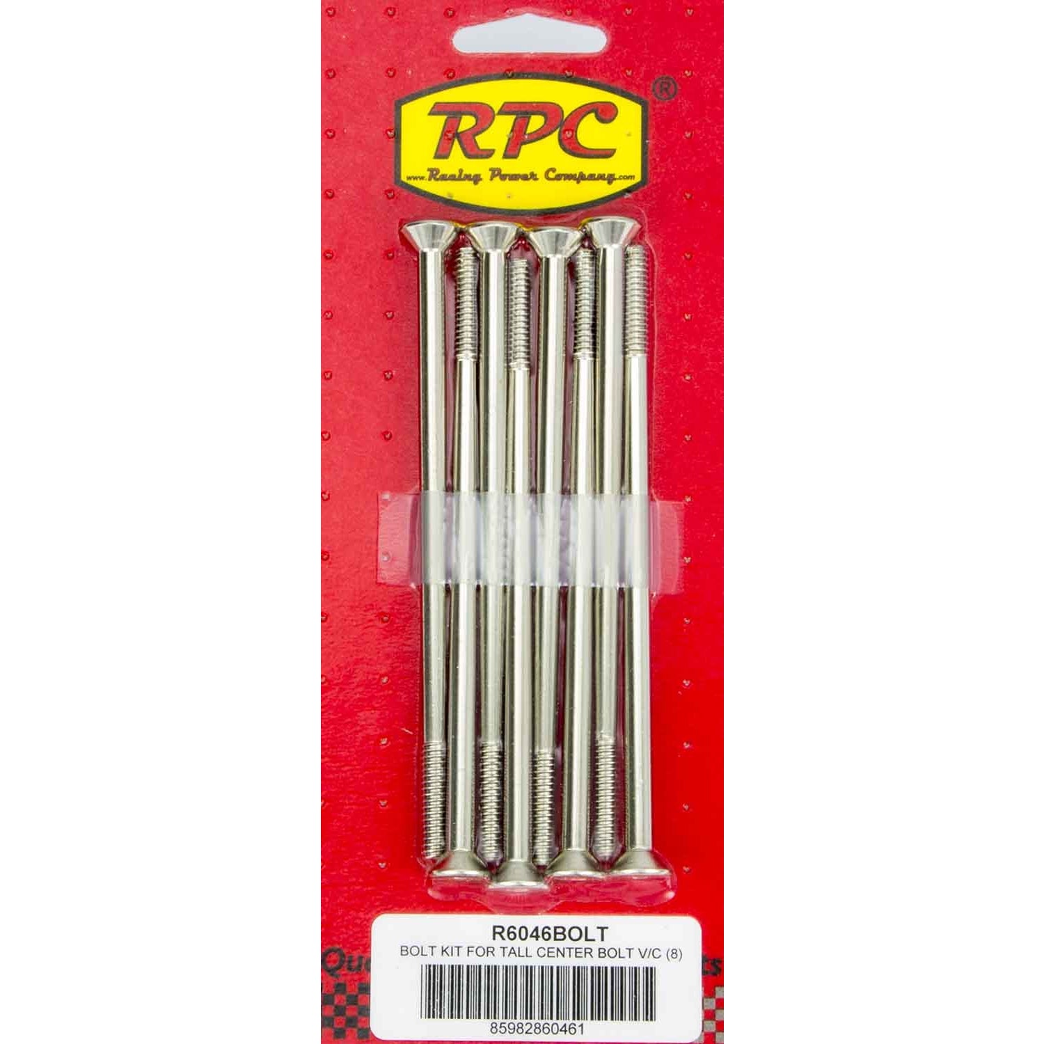 Racing Power Bolt Valve Cover Fastener 1/4-20" Thread Hex Head Steel - Zinc Oxide