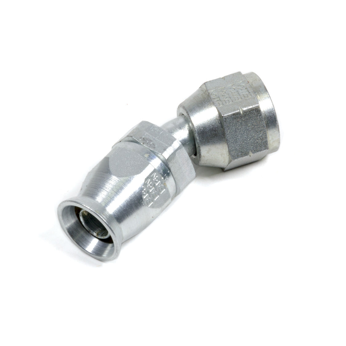 Aeroquip PTFE Racing Hose 6 AN Hose to 6 AN Female 45 Degree Hose End FCM1112