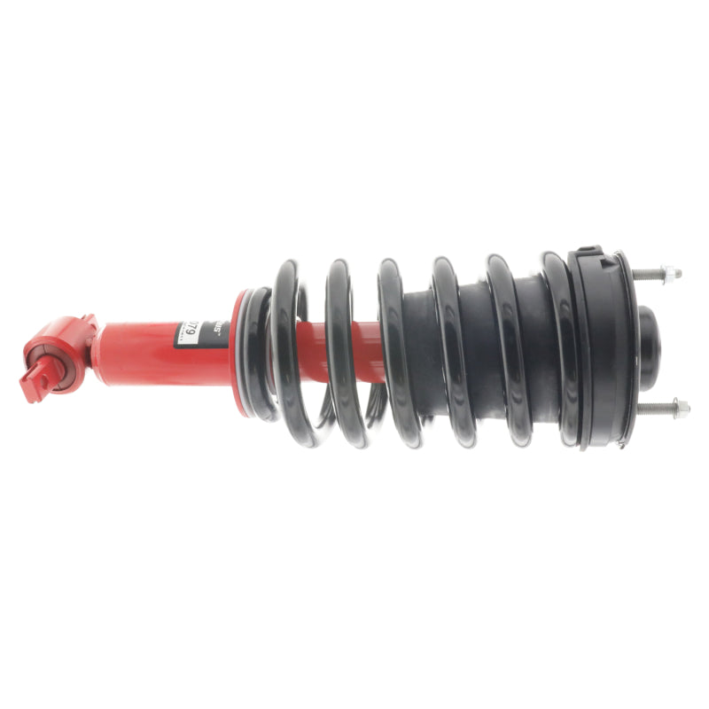 KYB Strut-Plus Twin-Tube Strut - Steel - Red Paint - Front - GM Fullsize SUV / Truck 2007-14