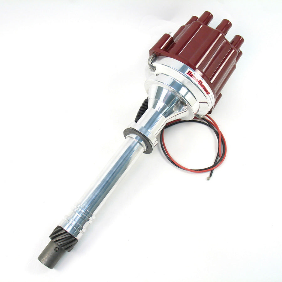 PerTronix Chevy V8 Billet Marine Dist w/ Red Female Cap