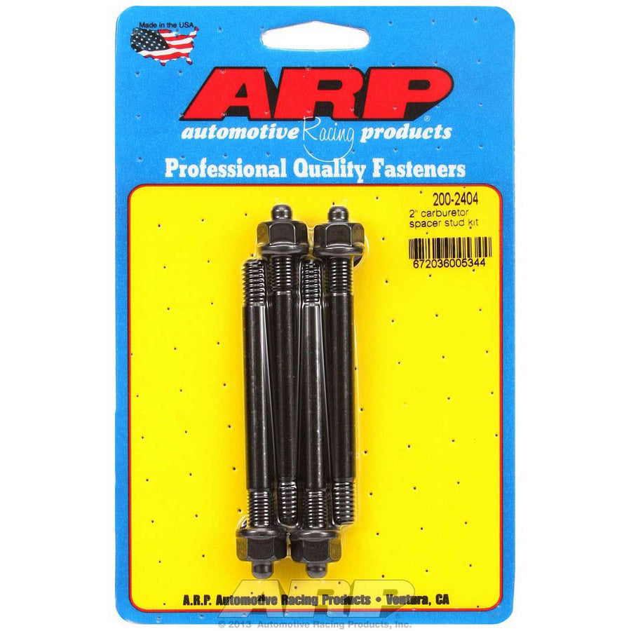 ARP Carburetor Stud Kit - For Use w/ 2" Spacer - 5/16" x 3.700"
