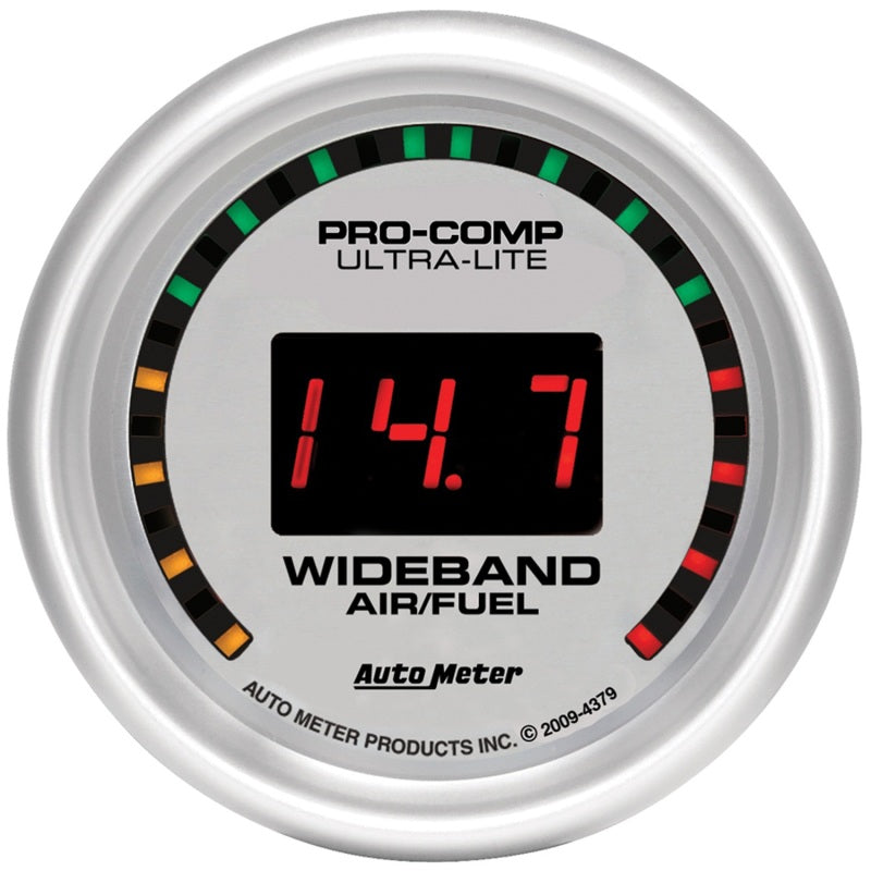Auto Meter Ultra-Lite Wide Band Air / Fuel Ratio Kit - 2-1/16 in.
