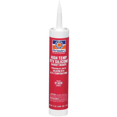 Permatex High-Temp RTV Silicone Gasket Maker - 11 oz. Cartridge