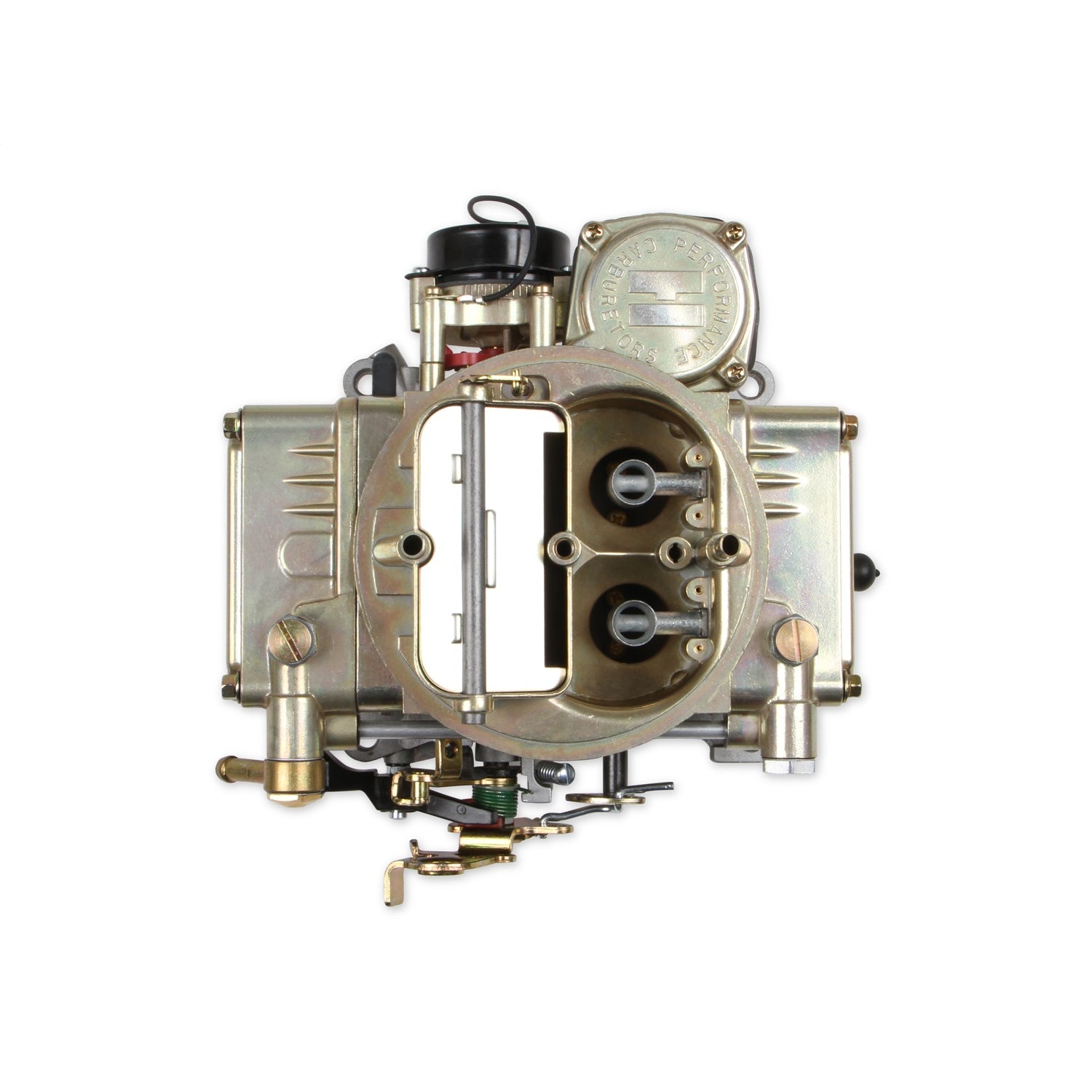 Holley Model 4160 Carburetor - 4-Barrel - 465 CFM - Square Bore - Hot Air Choke - Vacuum Secondary - Single Inlet - Chromate