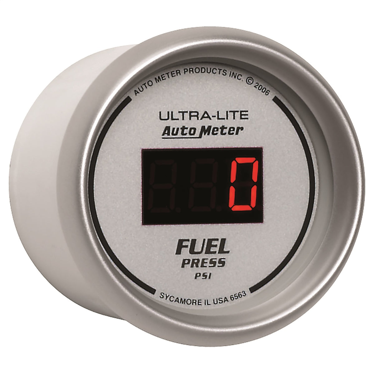 Auto Meter Ultra-Lite Digital Fuel Pressure Gauge - 2-1/16 in.