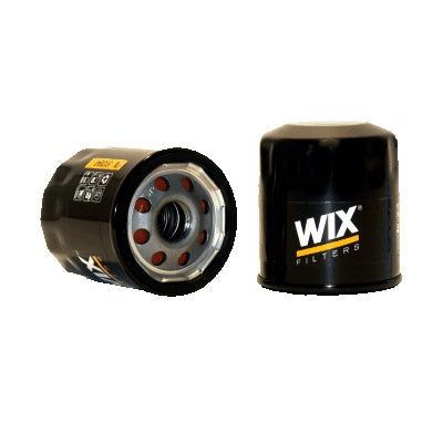 Wix Canister Oil Filter - Screw-On - 2.980 in Tall - 3/4-16 in Thread - 21 Micron - Black