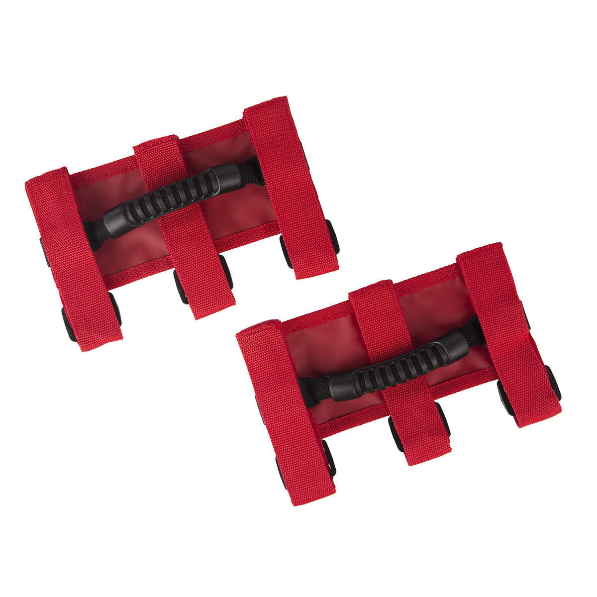 Rugged Ridge Ultimate Grab Handles Red 55-18 Jeep CJ/Wrangler