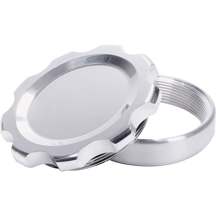 Allstar Performance Large Fill Plug Kit With Steel Weld-In Bung - Polished