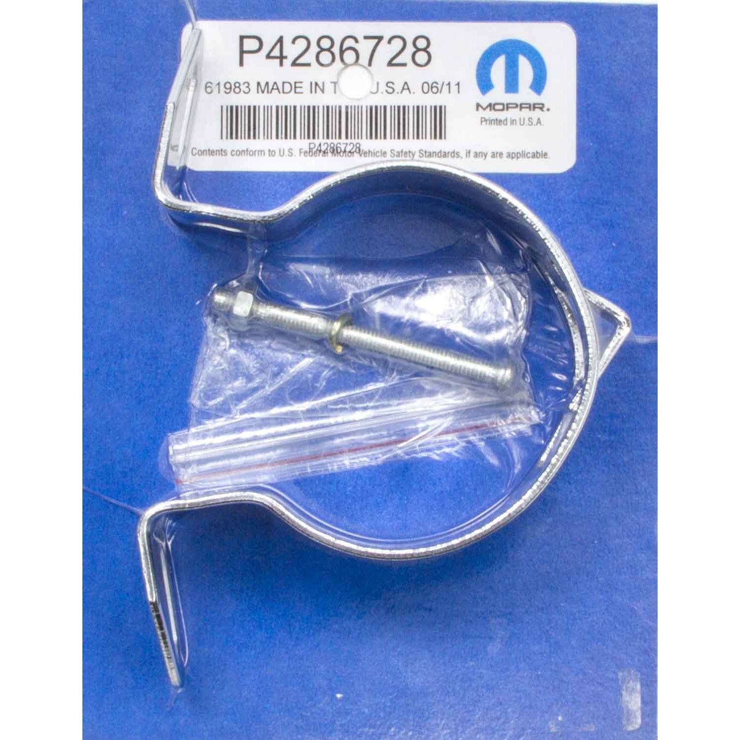 MOPAR PERFORMANCE Canister Style Ignition Coil Bracket Steel - Chrome
