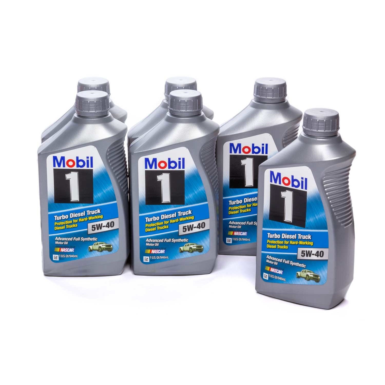 Mobil 1 5w40 Turbo Diesel Oil Case 6x1 Quart Bottles