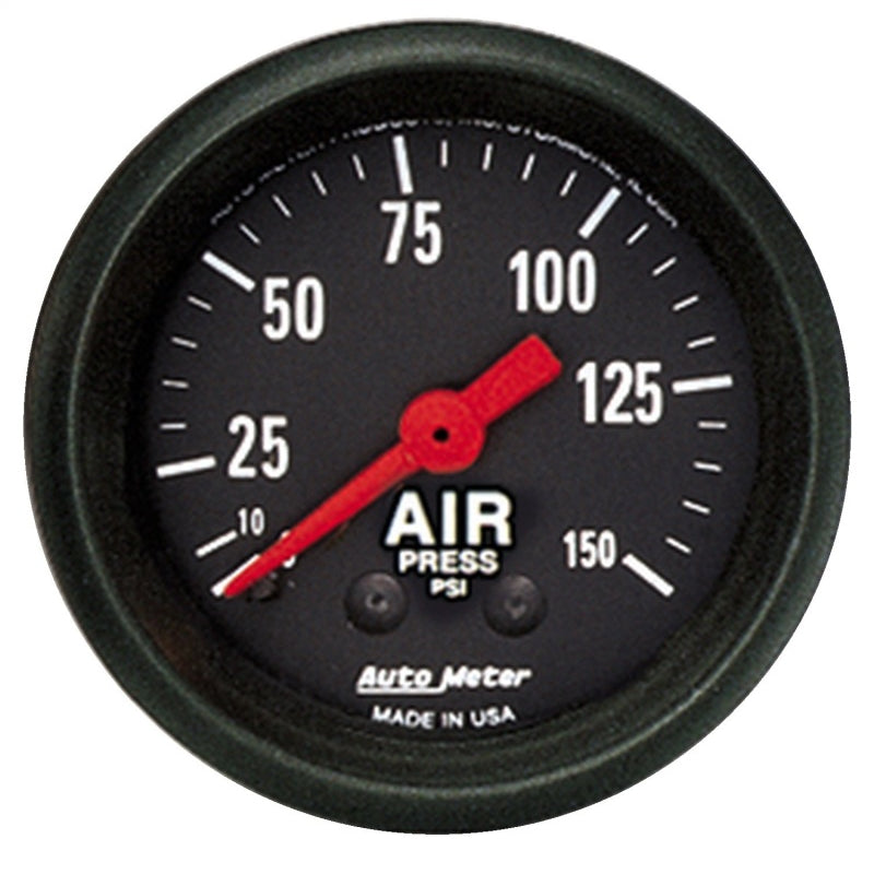 Auto Meter Z-Series Mechanical Air Pressure Gauge - 2-1/16 in.