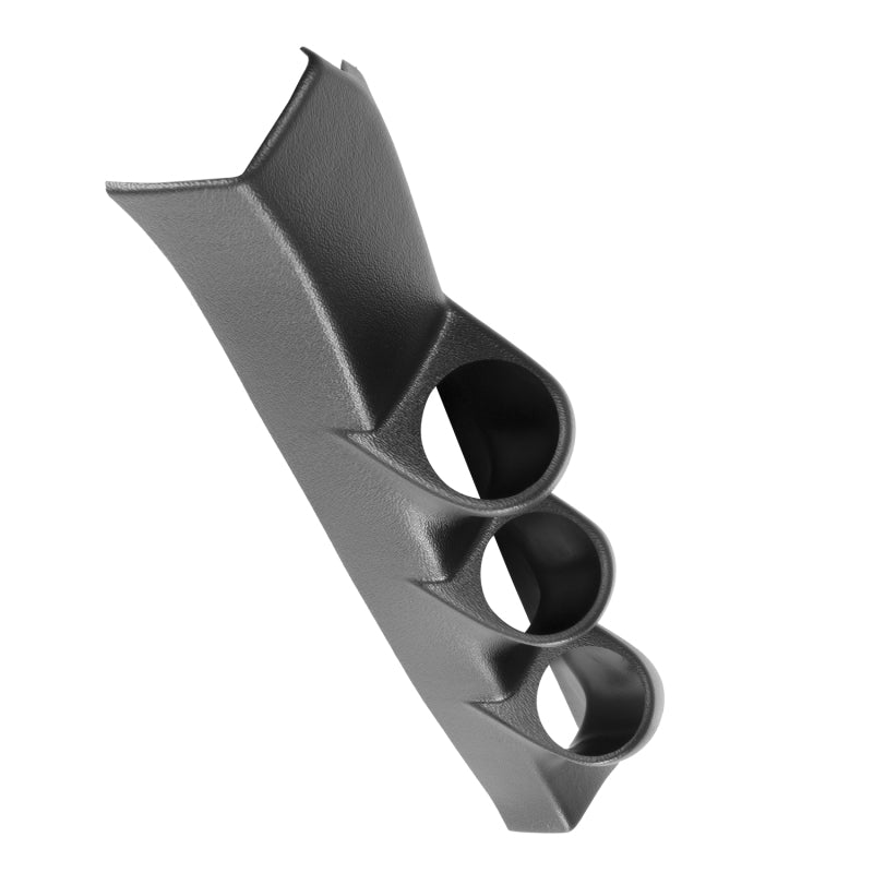 Auto Meter Pillar Gauge Pod - Three 2-1/16 in Diameter Gauges - Black - Hard Top - GM F-Body 1982-92