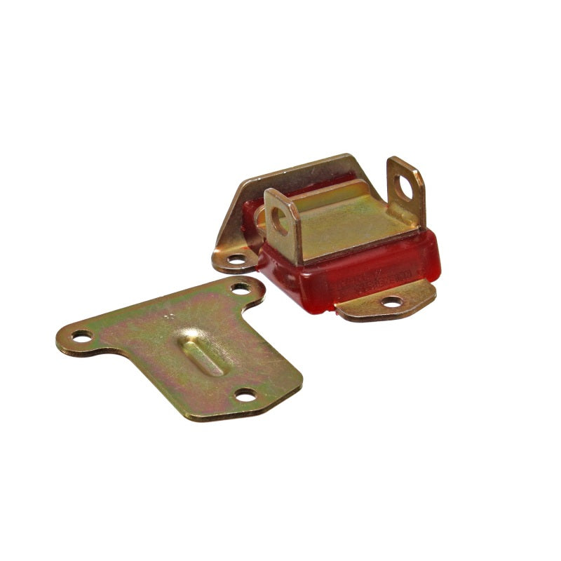 Energy Suspension Motor Mount (Each) - Steel - Polyurethane - Zinc - Red - 58-72 Chevy V8