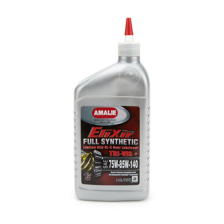 Amalie Elixir Tri-Vis Plus GL- 5 Gear Oil - 80W-85W-140 - 1 Qt. Bottle