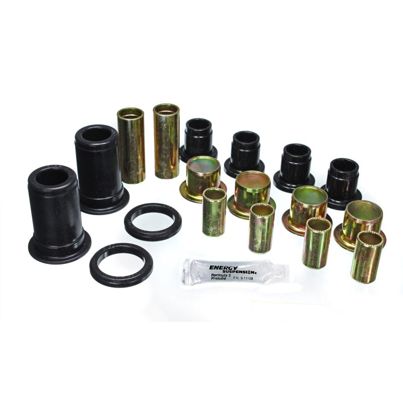 Energy Suspension Hyper-Flex Front Lower / Upper Control Arm Bushing - Black - GM B-Body 1965-70