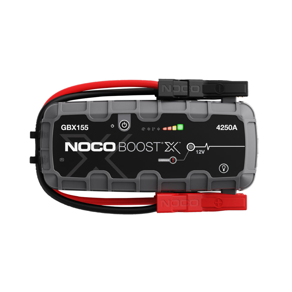 NOCO Boost X Jump Starter - Lithium-ion - 4250 Amp - 12V - 2 USB Ports - 24 in Clamp-On Cables