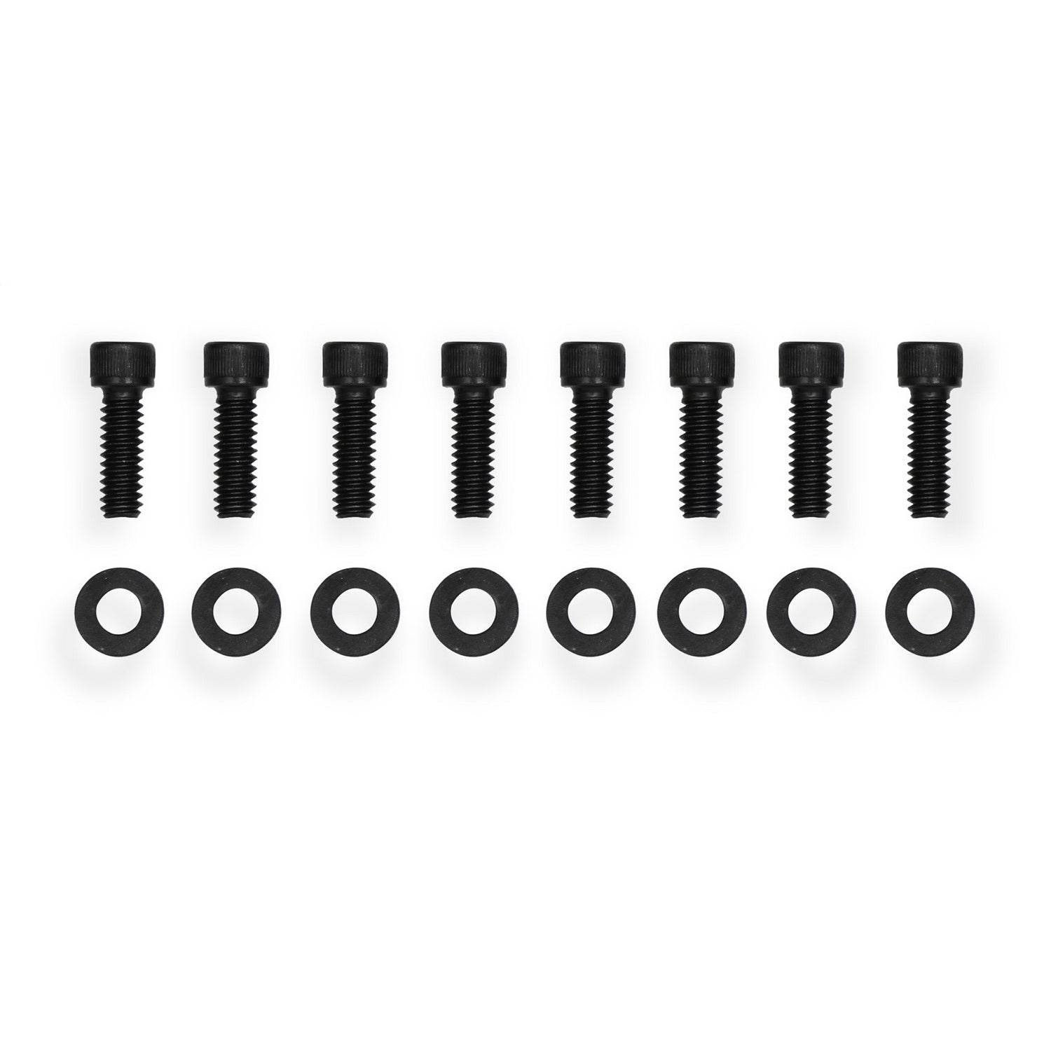 Sniper Fabricated Aluminum Valve Cover - Chevy Small Block - Black Finish