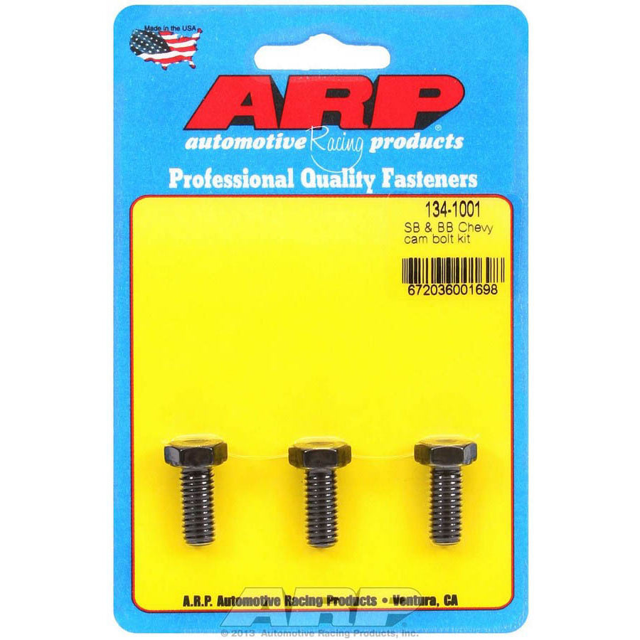 ARP High Performance Series Cam Bolt Kit - Standard Chevy - 5/16"-18, 1/2" Socket Size