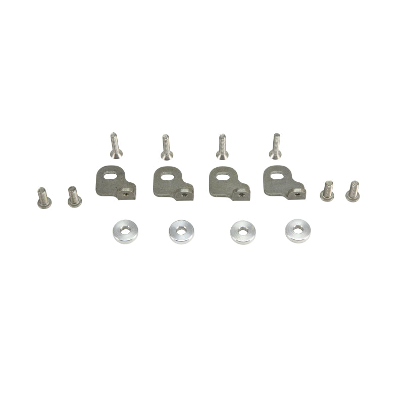 F.A.S.T. LASXRT Fuel Rail - 8 AN Female O-Ring Inlets - 8 AN Female O-Ring Outlets - Hardware Included - Aluminum - Black