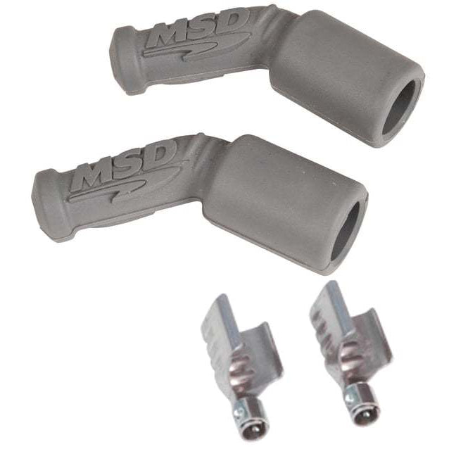 MSD Spark Plug Boot and Terminal - 45 Degree