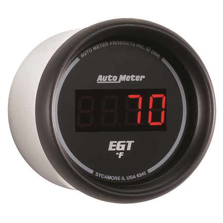 Auto Meter Sport-Comp Digital Pyrometer Gauge - 2-1/16 in.