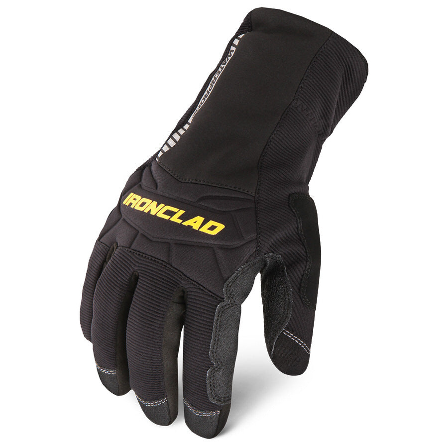 Ironclad Shop Gloves Cold Condition Waterproof Insulated/Reinforced Fingertips and Palm Neoprene Closure - Neoprene