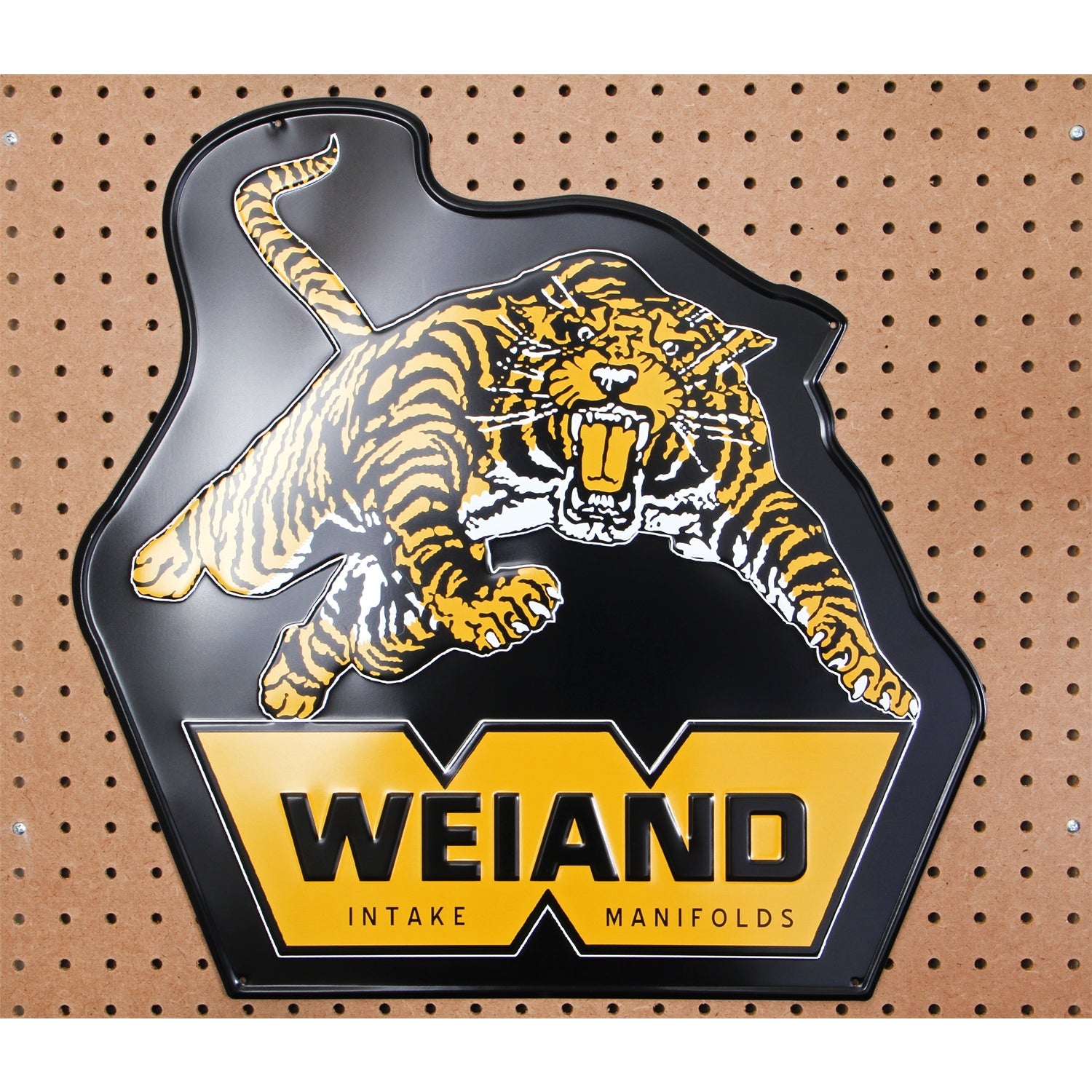 Weiand Weiand Tiger Metal Sign 20.0 x 20.0" - Aluminum