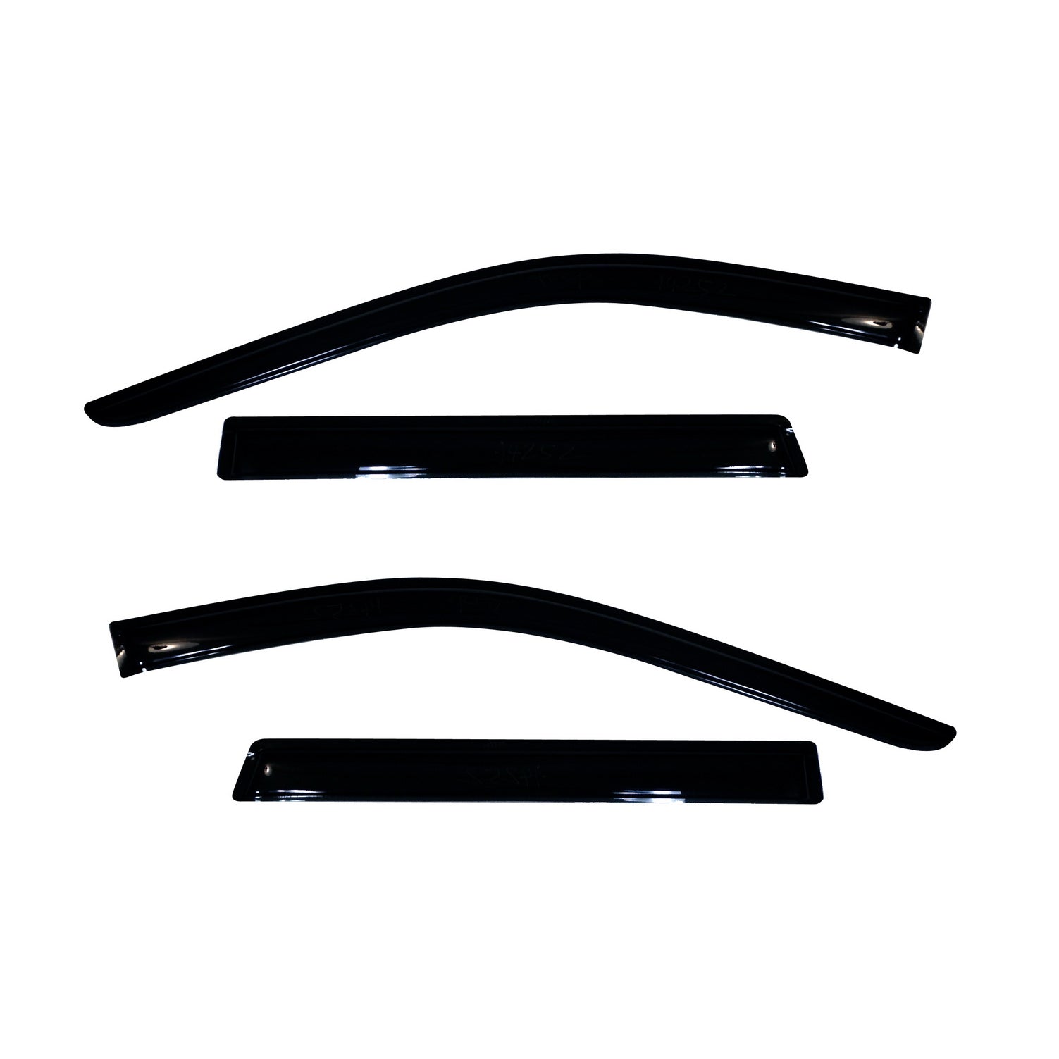Auto Ventshade Original Ventvisor - Front/Rear - Smoke - Jeep Grand Cherokee 2011-21