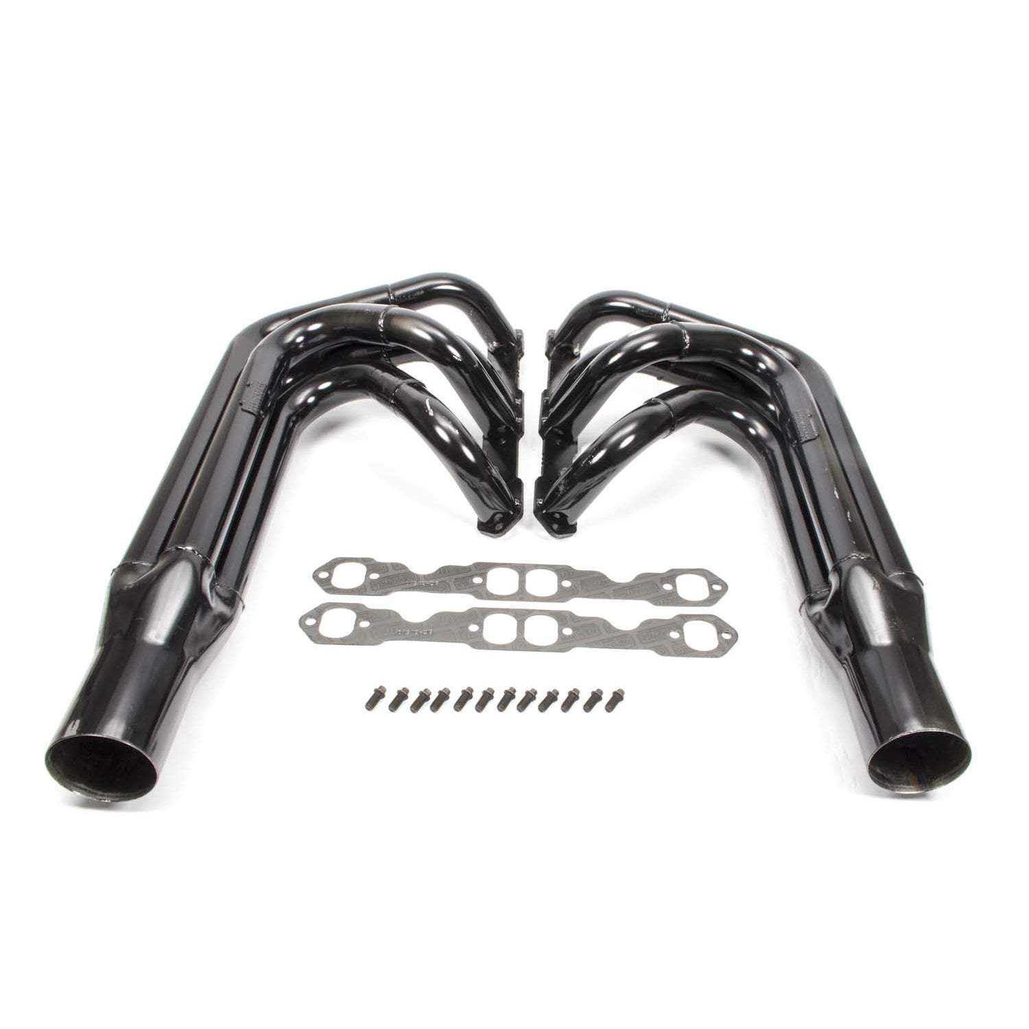 Schoenfeld Sprint Car Headers - 1-7/8" to 2" Tube Diameter - 3-1/2" x 9" Collectors - Standard SB Chevy