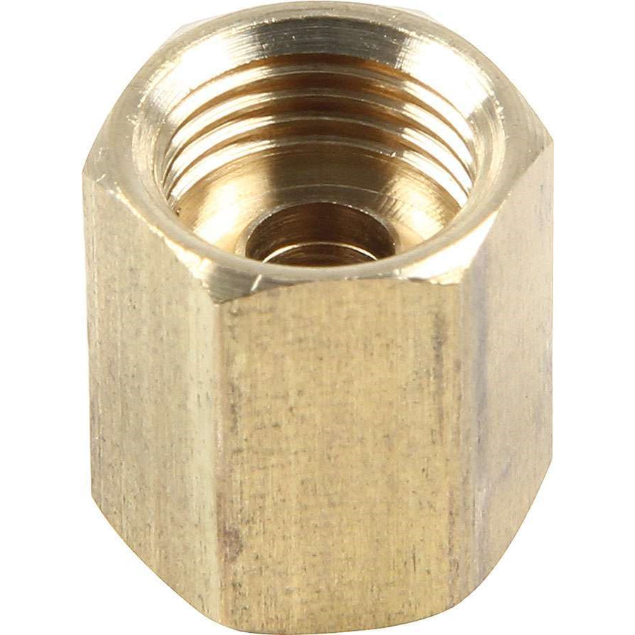 Allstar Performance Inverted Flare Union Fitting - 1/4" Line - 7/16"-20 Thread (4 Pack)