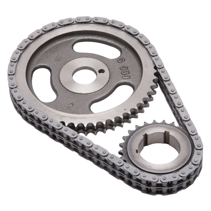 Edelbrock Performer-Link Double Roller Timing Chain Set - Keyway Adjustable - Mopar B / RB-Series