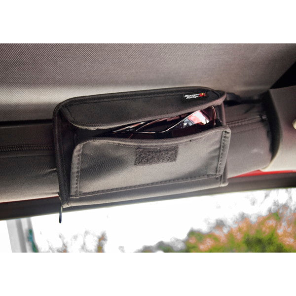 Rugged Ridge Sunglass Holder Storage Pouch 55-18 Jeep CJ/Wrangler
