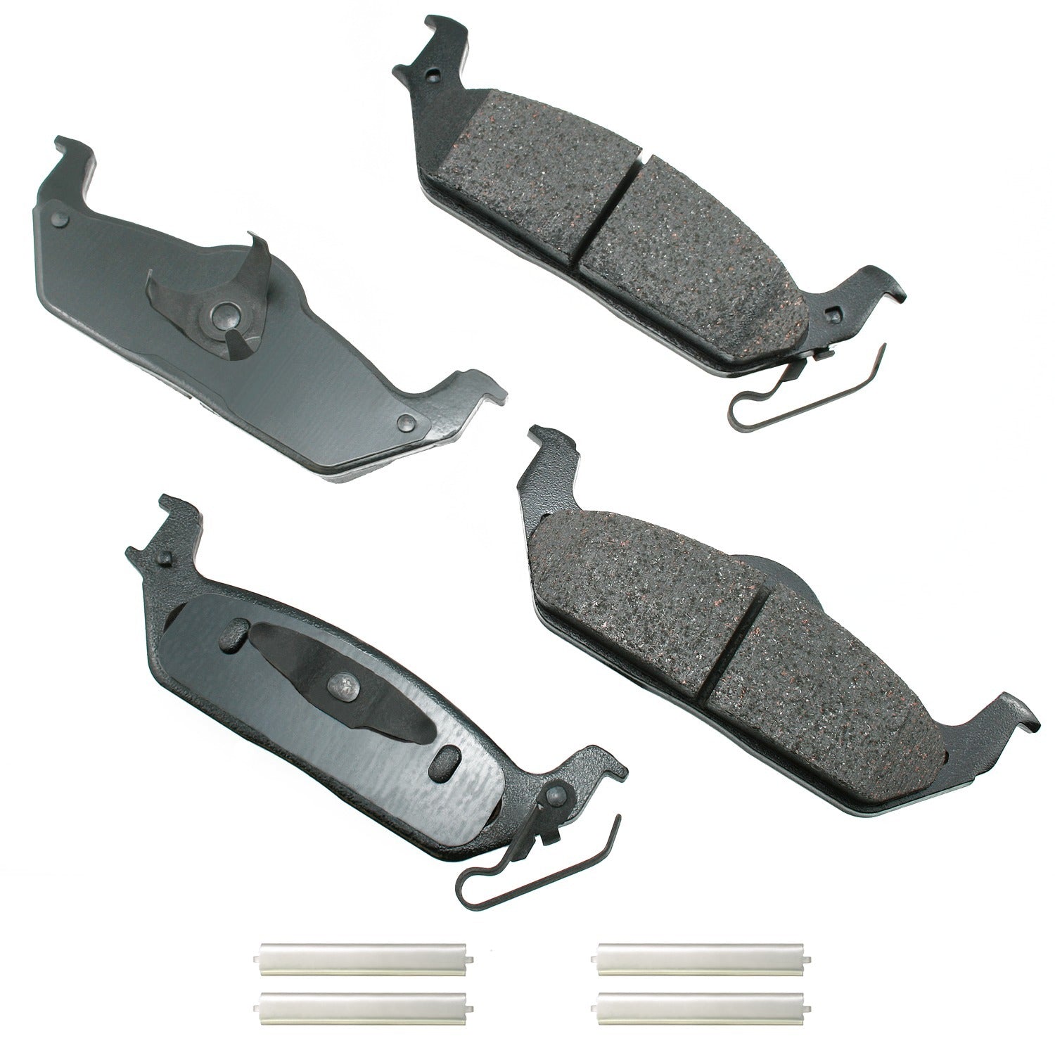 Akebono Brakes ProACT Rear Brake Pads - Ford Fullsize Truck 2004-11 (Set of 4)