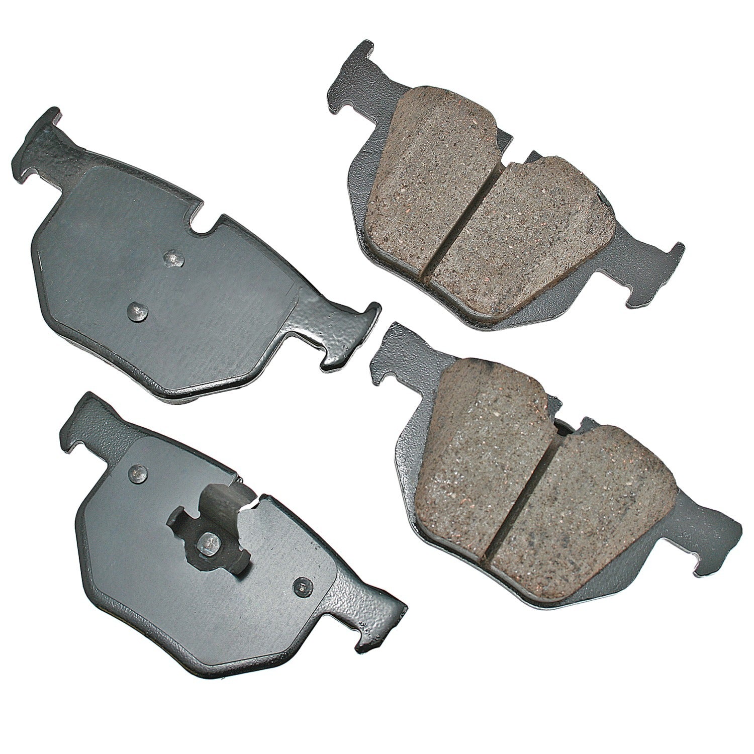 Akebono Brakes Euro Rear Brake Pads - BMW 5-Series 2004-10 (Set of 4)