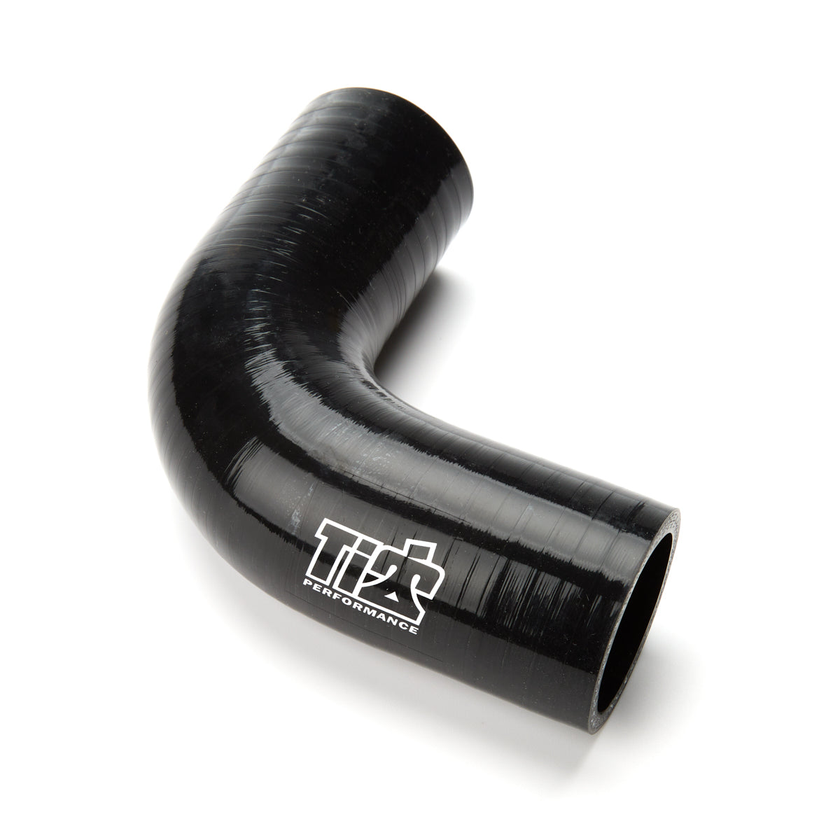 Ti22 Lower Radiator Hose - 90 Degree Bend - 1-1/2 in ID - Black - Sprint Car