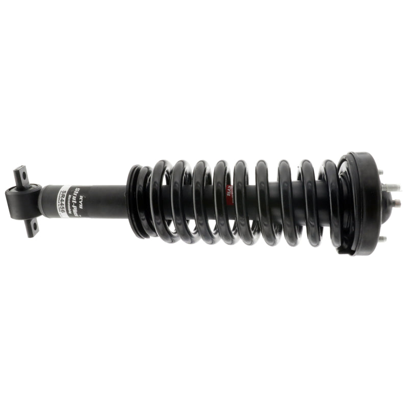KYB Strut-Plus Twin-Tube Strut - Black Boot Included - Steel - Black Paint - Front - 2WD - Ford Fullsize SUV 2014-17