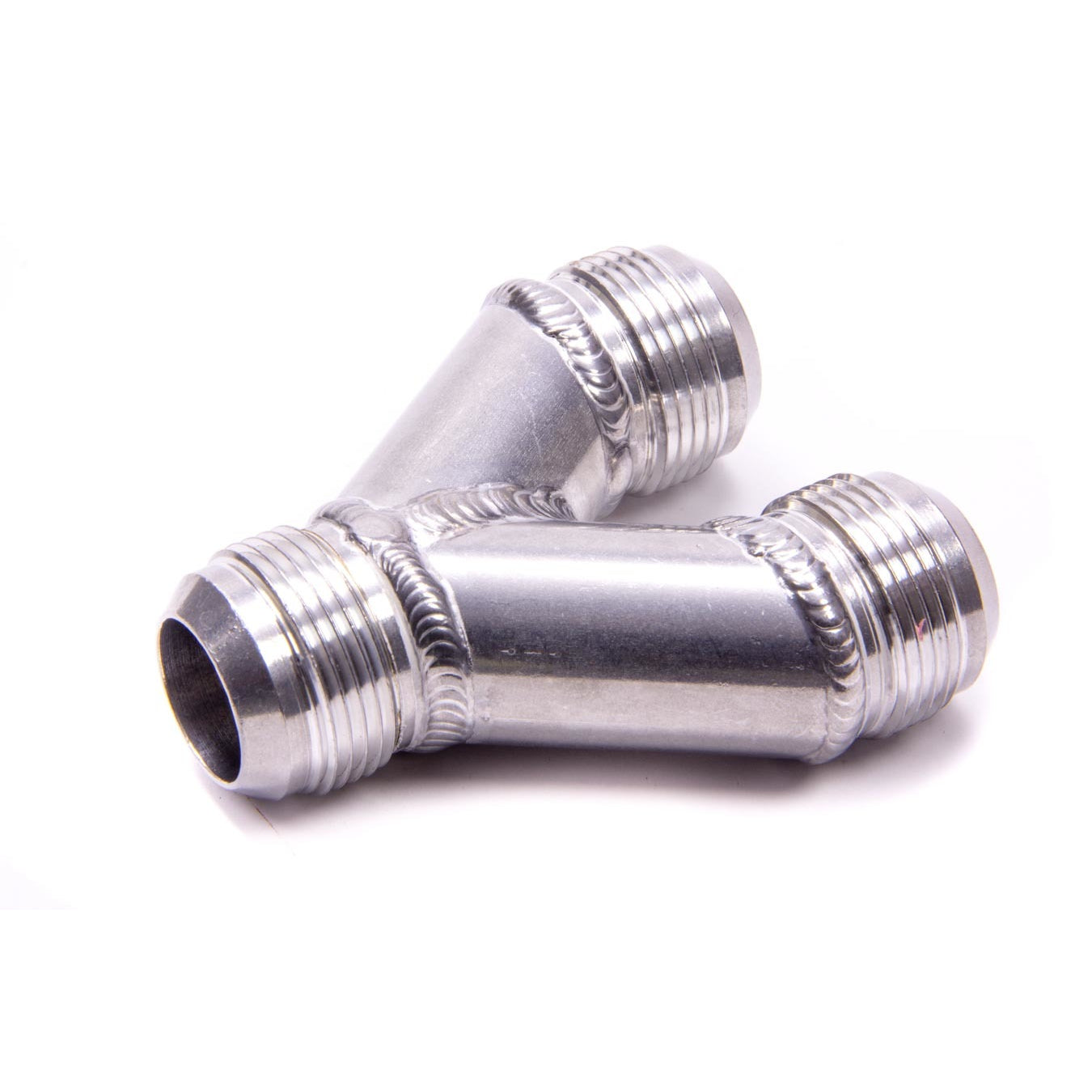 Peterson Aluminum Y-Manifold - Male -16AN/-16AN/-16AN