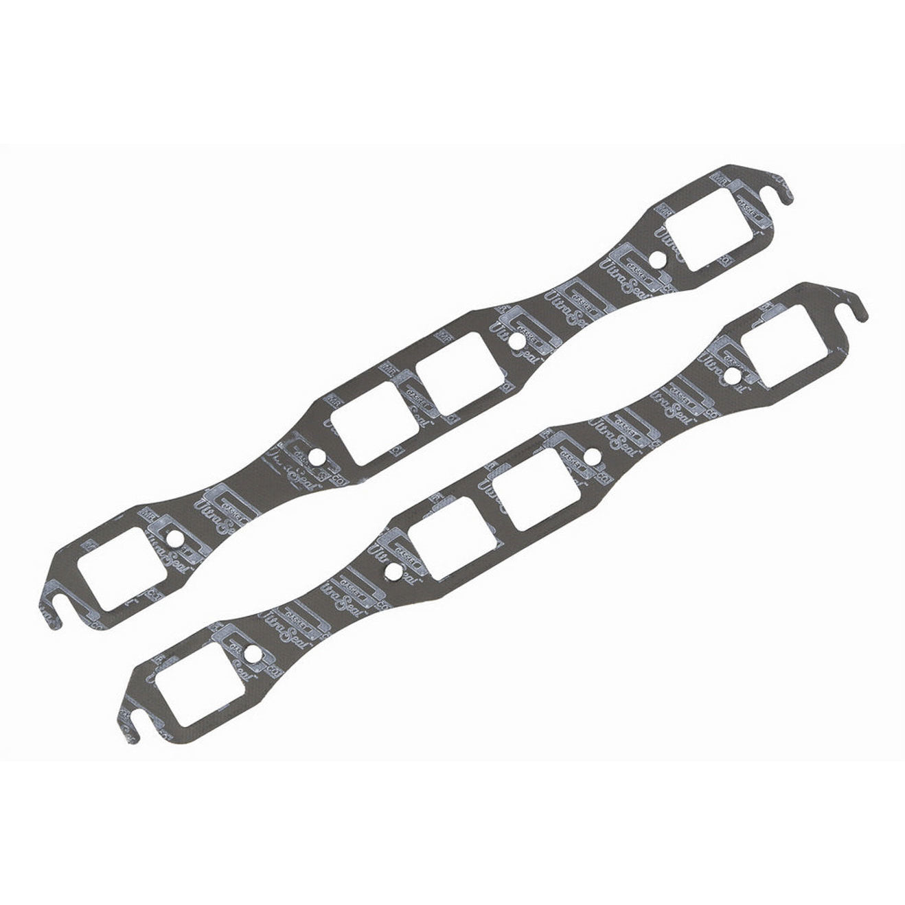 Mr. Gasket Ultra Seal Exhaust Gasket Set - Port Dimensions: Width: 1.78 in. x Height: 1.48 in.