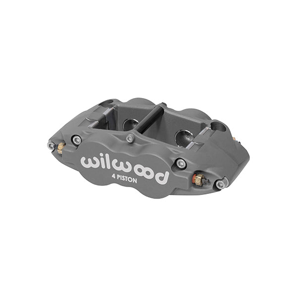 Wilwood Superlite Brake Caliper - Driver Side - 4 Piston - Aluminum - Gray - 14.00" OD x 1.250" Thick Rotor - 5.98" Radial Mount