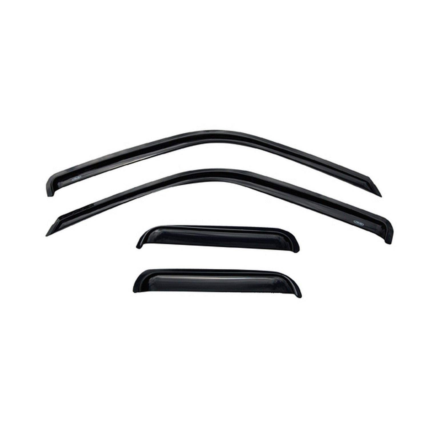 Auto Ventshade Original Ventvisor Front / Rear Side Window Visor - Stick-On