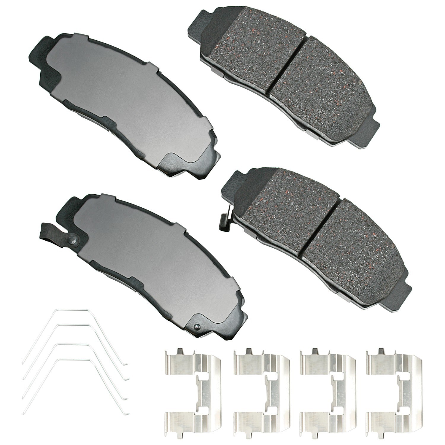 Akebono Brakes ProACT Front Brake Pads - Acura/Honda 1999-2014 (Set of 4)
