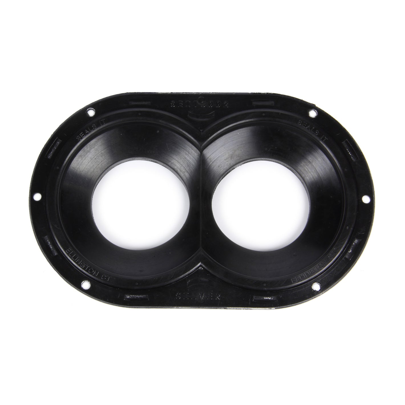 Seals-It 2" To 2-1/2" Stacks Sprint Car Air Box Seal Aluminum/Rubber