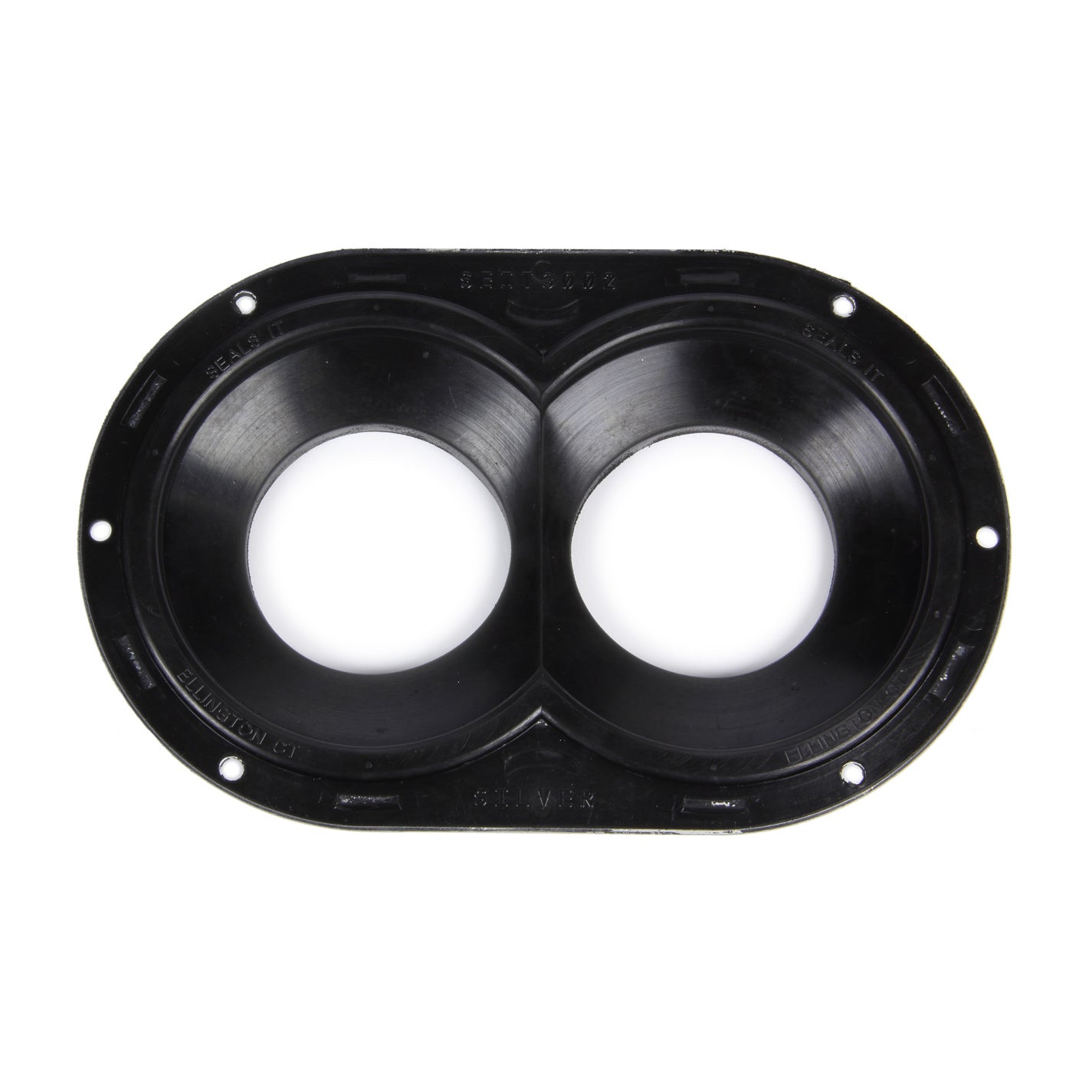 Seals-It 2" To 2-1/2" Stacks Sprint Car Air Box Seal Aluminum/Rubber